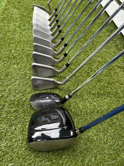 Z-Model II 3-SW Irons, Ping Zing 2 Red Dot 2 Iron, Driver, Hybrid & MacGregor Bag