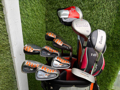 Hippo XXL Golf Set with Callaway FT-i Draw Driver, TaylorMade Rescue & Hex Stand Bag