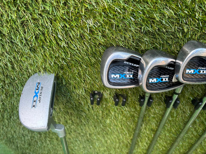 Complete Matching Dunlop MX II Golf Package Set with Stand Bag Free Delivery
