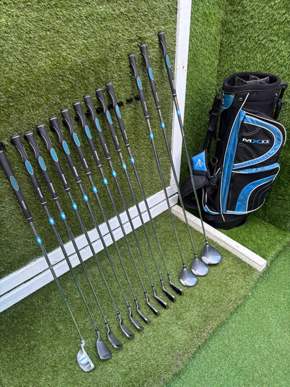 Complete Matching Dunlop MX II Golf Package Set with Stand Bag Free Delivery