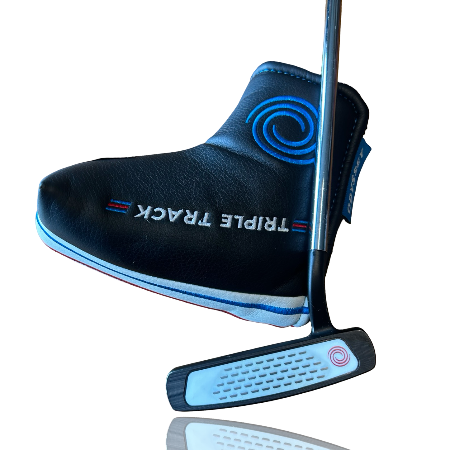 Odyssey Putter Triple Track Double Wide Stroke Lab Shaft 34.5 inch Excellent Condition