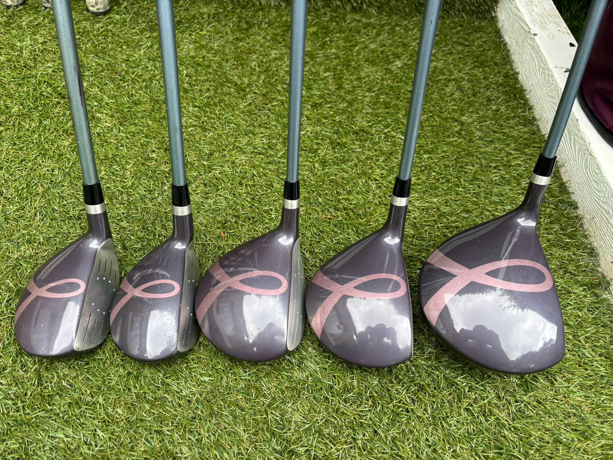 Wilson Hope LX Ladies Complete Golf Set – Matching Woods, Hybrids, 6–SW Irons, Putter & Wilson Bag