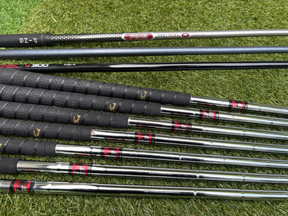 Left-Handed Complete Golf Set – Regal Pro Orbit Irons, PING i15 Hybrid, Callaway Steelhead III & Nike Stand Bag