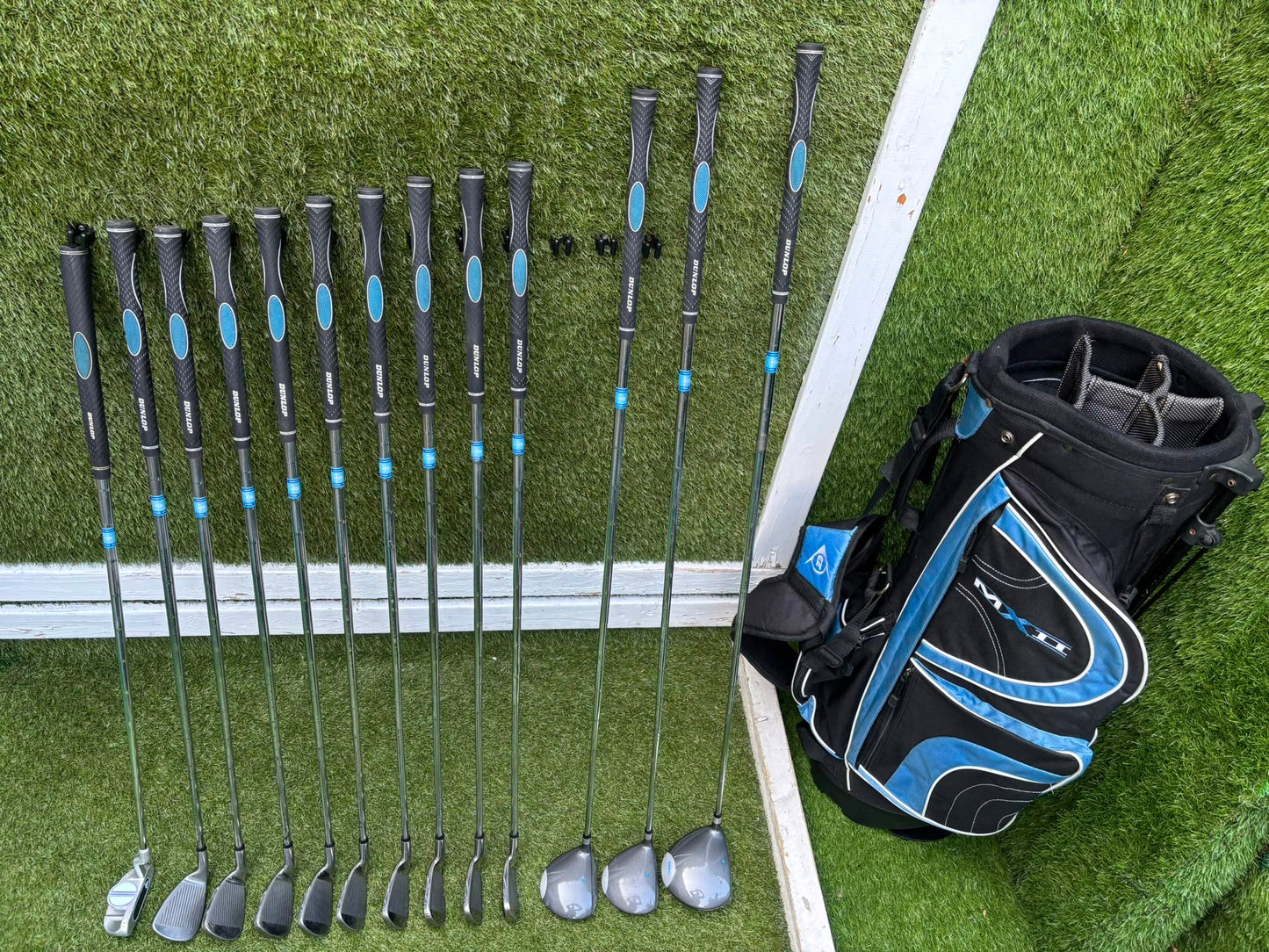 Complete Matching Dunlop MX II Golf Package Set with Stand Bag Free Delivery