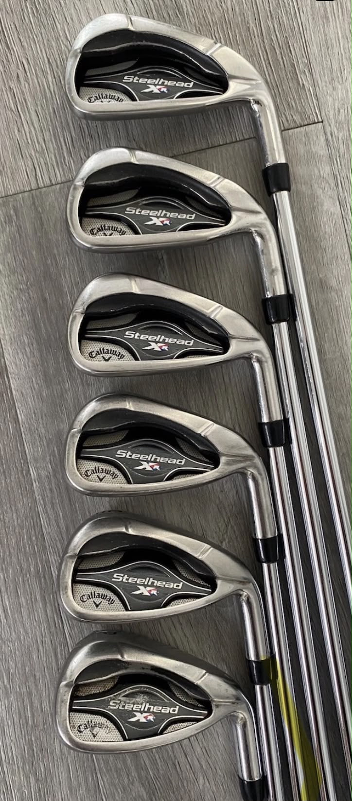 Callaway XR Steelhead XR Irons 5-PW in Good Condition RH