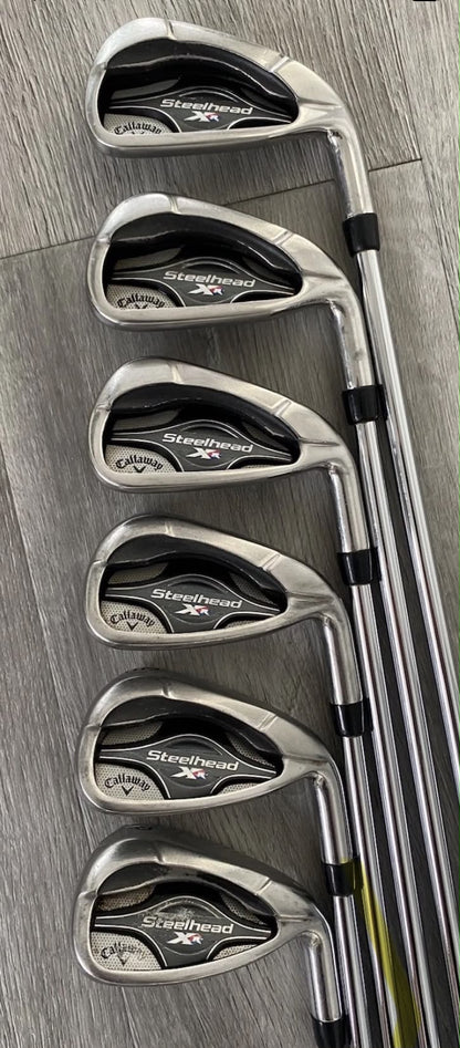 Callaway XR Steelhead XR Irons 5-PW in Good Condition RH