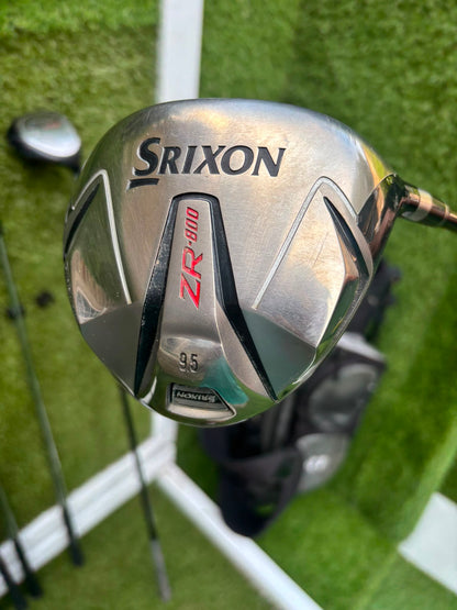 Mizuno T-Zoid / MX-23 Irons + Srixon ZR-800 Driver & W-302 3 Wood Golf Set