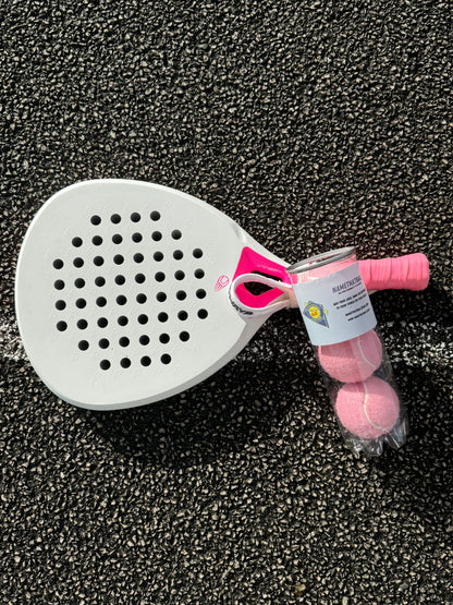 Namethatball -Customised Coloured Padel balls - BABY PINK