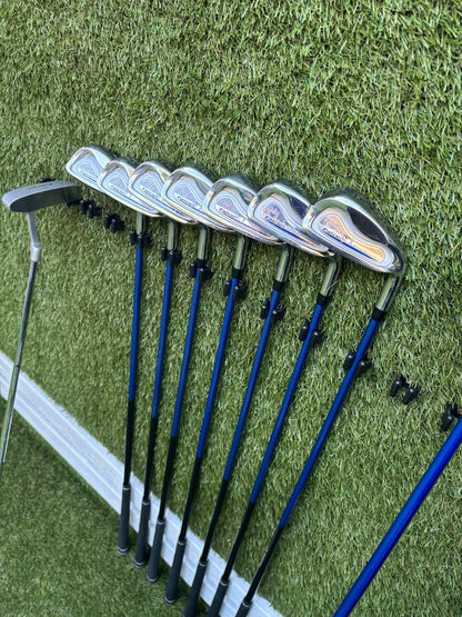 Ladies Falcon Graphite Golf Club Set with Cart Bag
