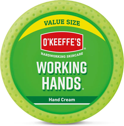 O'Keeffe's Working Hands Value Jar 193g Guaranteed Relief for Extremely Dry, Cracked Hands
