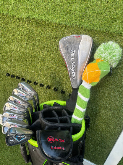 Ben Sayers M9 Full Graphite Golf Set + Forgan Bag + Matching Trolley