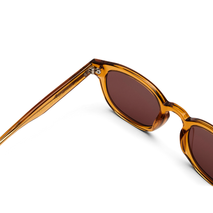 BILLE Coffee Brown Sunglasses by Messy Weekend