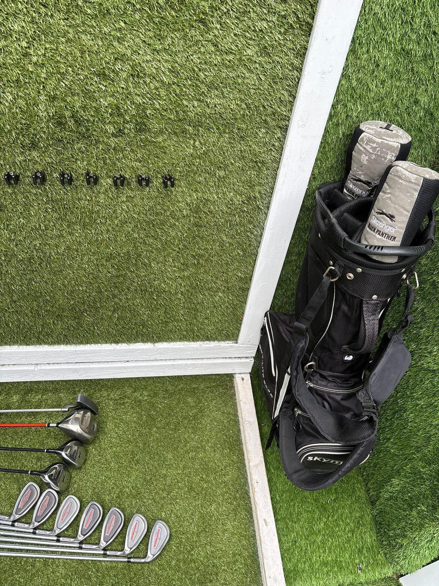 Fazer FirePower Irons 5-SW + Slazenger Woods + Waterproof Stand Bag