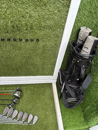 Fazer FirePower Irons 5-SW + Slazenger Woods + Waterproof Stand Bag