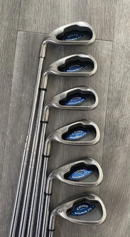 Callaway x16 Steelhead irons 5-PW - Left Handed
