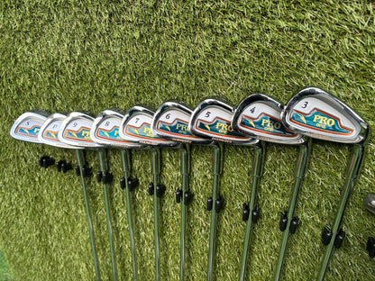 Donnay Pro One Full Golf Set + PowaKaddy Cart Bag (13 Clubs) – Fantastic Like New Condition Just £194.00 Delivered