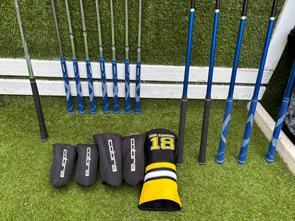 Cobra FLY-XL Complete Golf Set, Matching Woods, Hybrids, Irons & Cobra Ultralight Pro Stand Bag