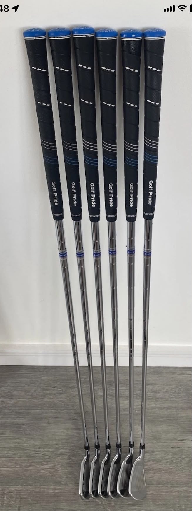 Cobra One Length F7 irons 5-PW Right Handed