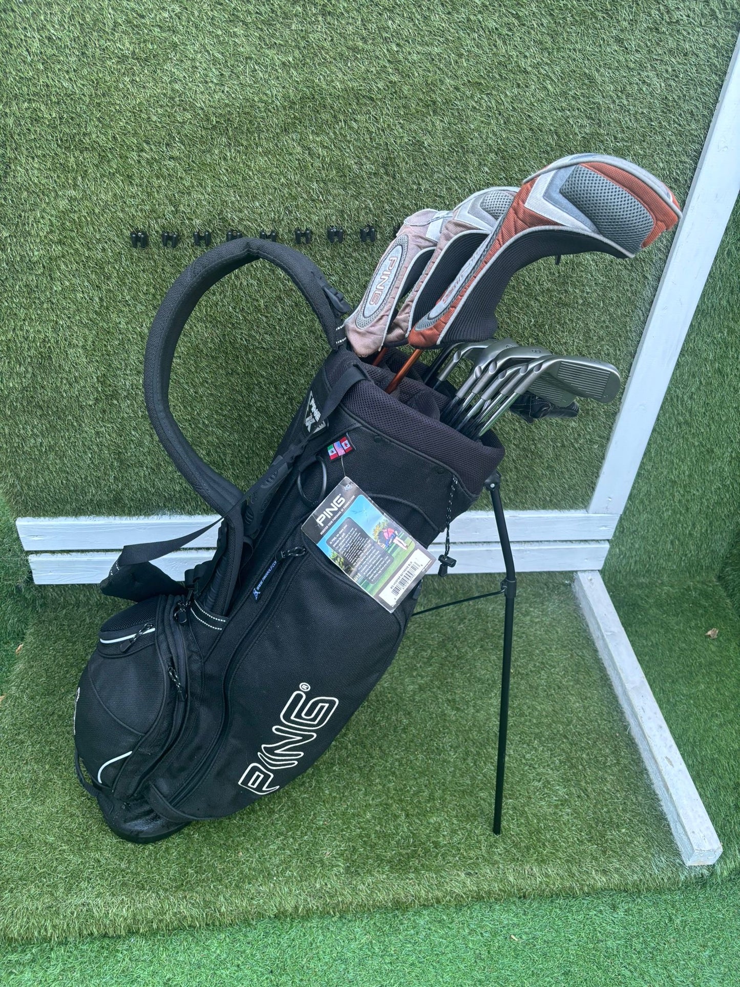 🔥 Ping G10 Full Set (5–PW + SW) + G10 Driver / 4 Wood / Hybrid + Ping Stand Bag