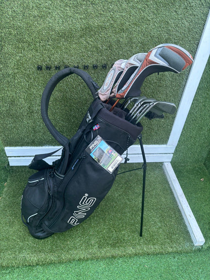 🔥 Ping G10 Full Set (5–PW + SW) + G10 Driver / 4 Wood / Hybrid + Ping Stand Bag