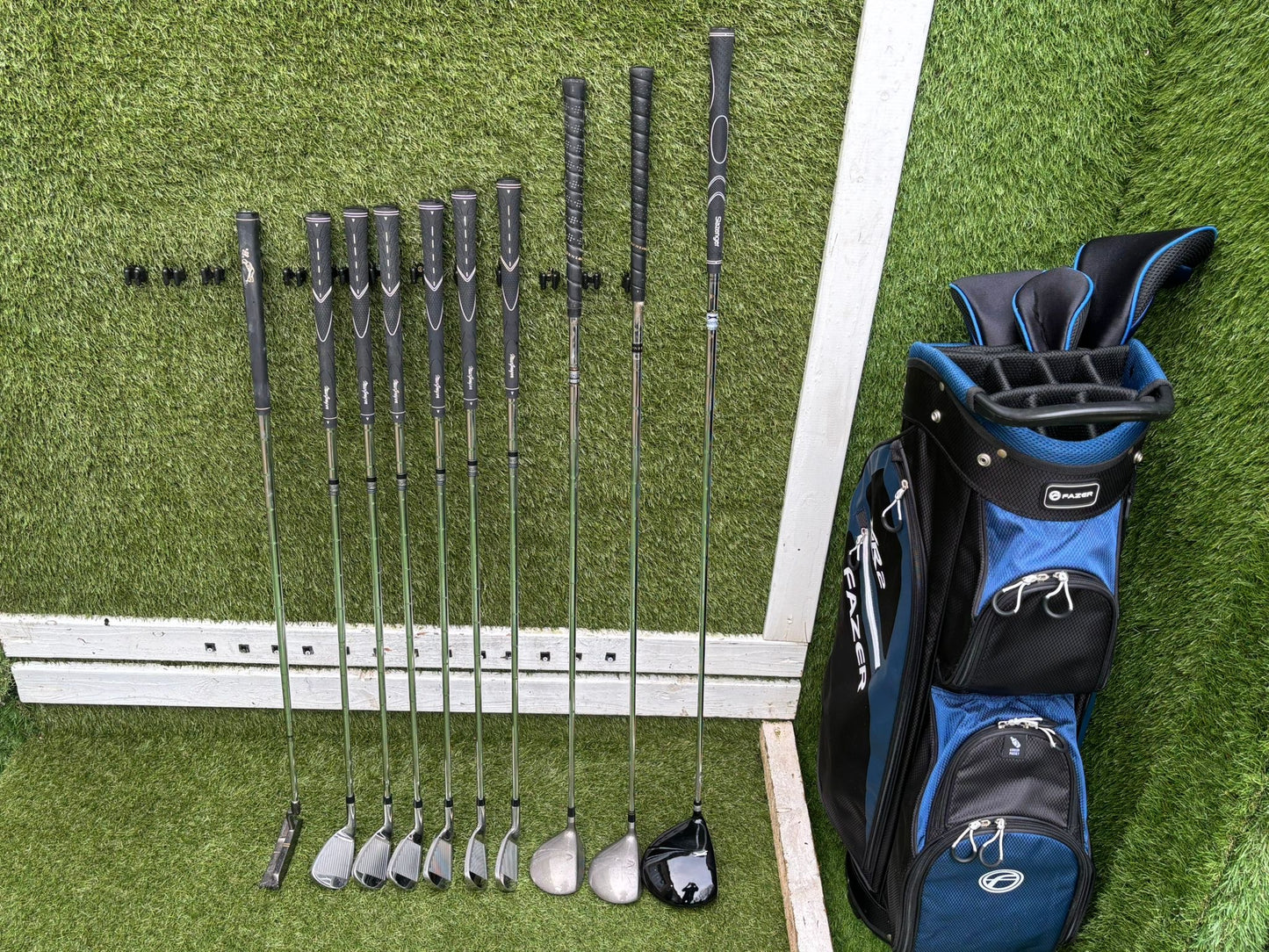 MacGregor CG-3000 Golf Set + XR2 Cart Bag – 10 Clubs - Bag Free P&P