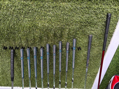 Maple Leaf Competitive Edge Irons + King Cobra Driver, 3 Wood, Zucci Putter & PowaKaddy Bag