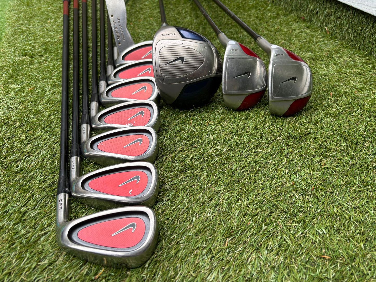 Nike CPR Full Matching Graphite Golf Set + Nike Stand Bag