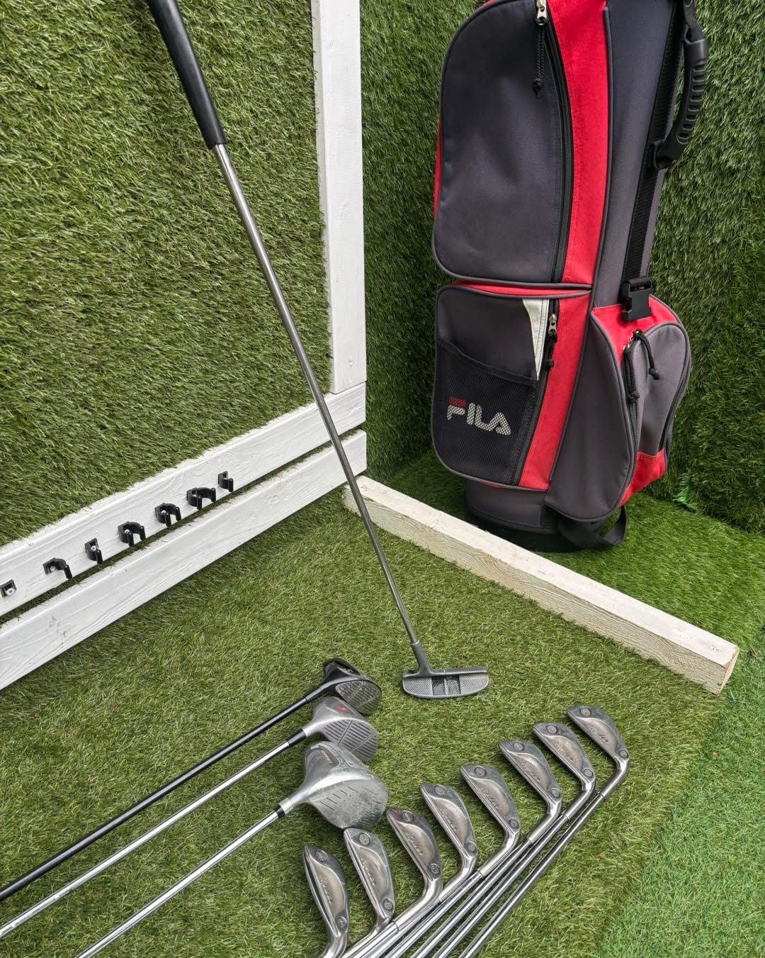 Ryder Mk 2 Irons + Donnay / Howson Woods + Putter + Bag – Full 12 Club Set £94.00 Free Delivery