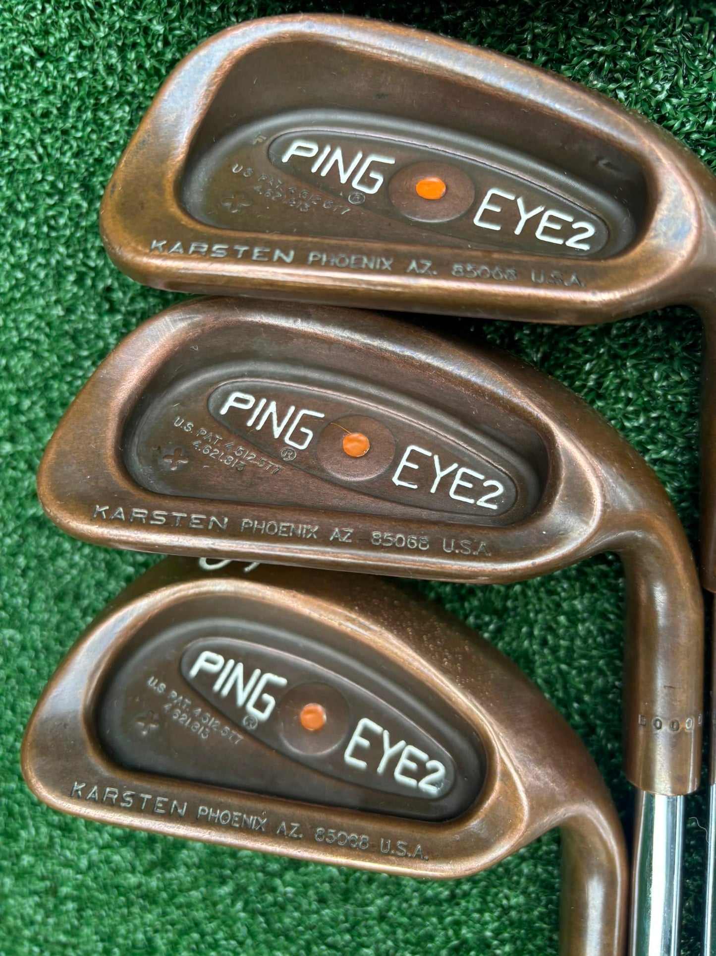 PING EYE2 BeCu Beryllium Copper Irons – Matching 3–SW Set - Free Delivery On Web S