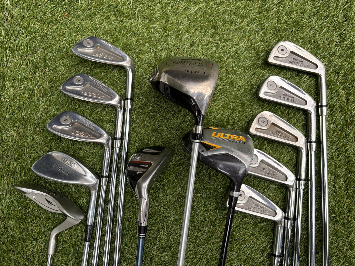 Wilson 1200LT Full Golf Set – 3-SW + Woods + Hybrid + Putter + Bag £169.00 Delivered