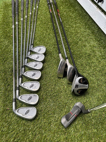 Prosimmon 4–SW Irons + Woods, Hybrid, Mizuno Putter & Stand Bag £110.00 Free Delivery