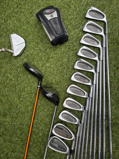 Ben Sayers Super Contact Full Set + Callaway Driver + Wilson Hybrid + Bag £174.00 Free Delivery