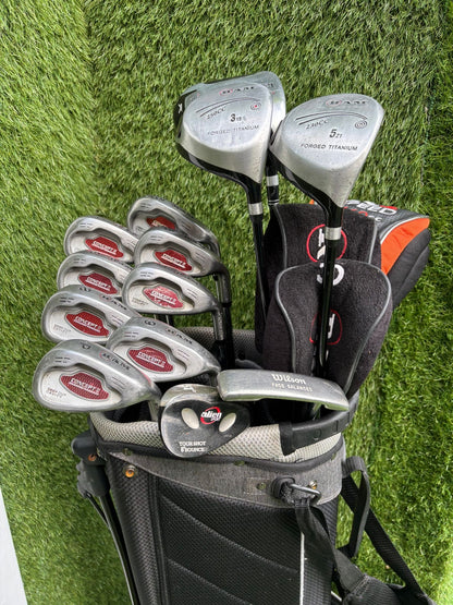 RAM Concept II Complete Golf Set – 13 Clubs & RAM Stand Bag