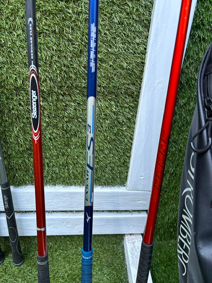 Slazenger Big Eze Complete Golf Package – Wilson 5 Wood, Hybrid, Dunlop Putter & Stromberg H2O Proof Waterproof Bag