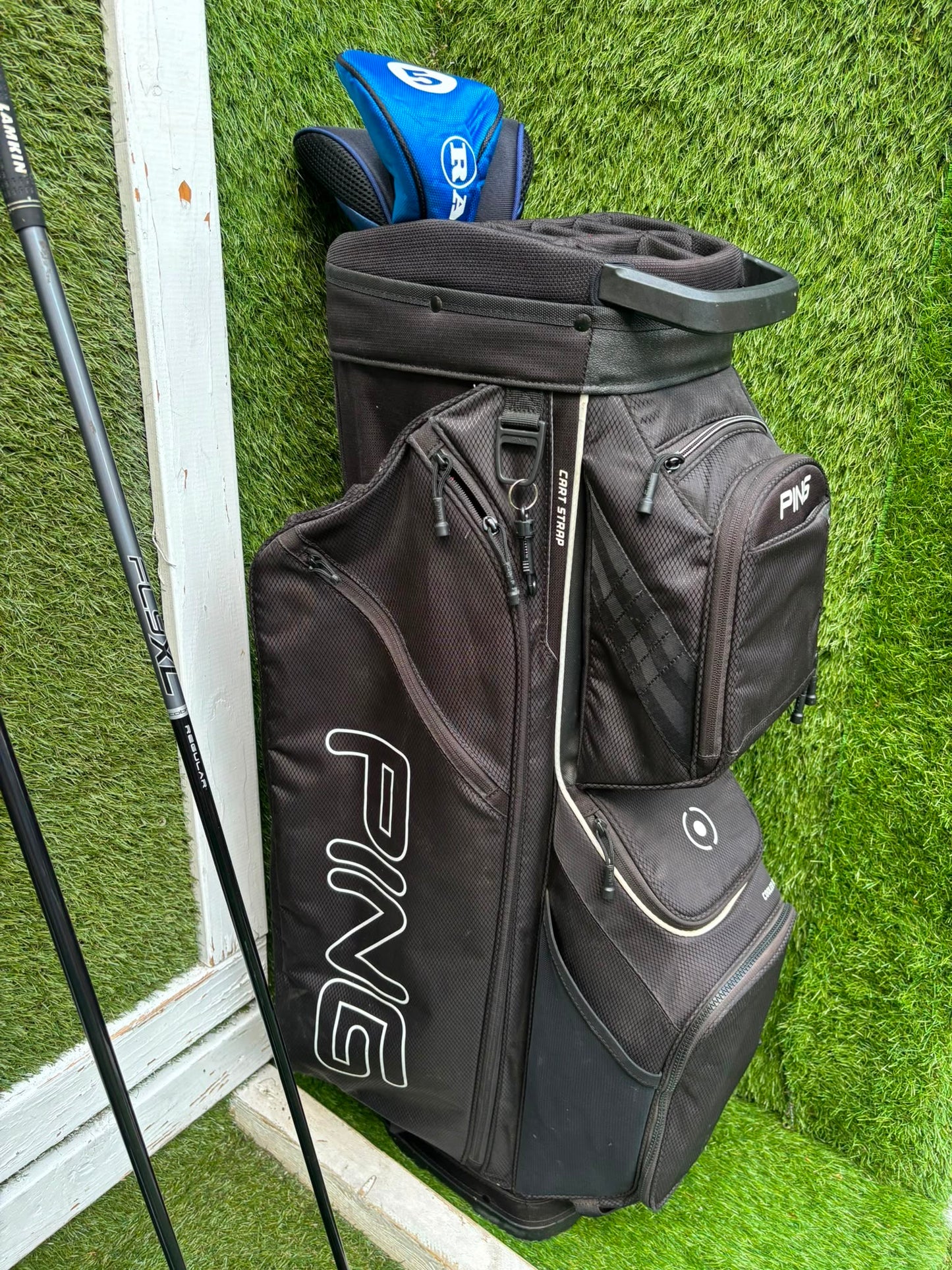 Ben Hogan Apex Edge Pro Forged Golf Set | Cobra FLY-XL Driver | Rife RG7 Putter | PING Traverse Cart Bag