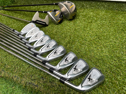 Callaway X Forged Irons, Callaway Warbird Woods, Cleveland CG16 Wedge & TaylorMade Cart Bag
