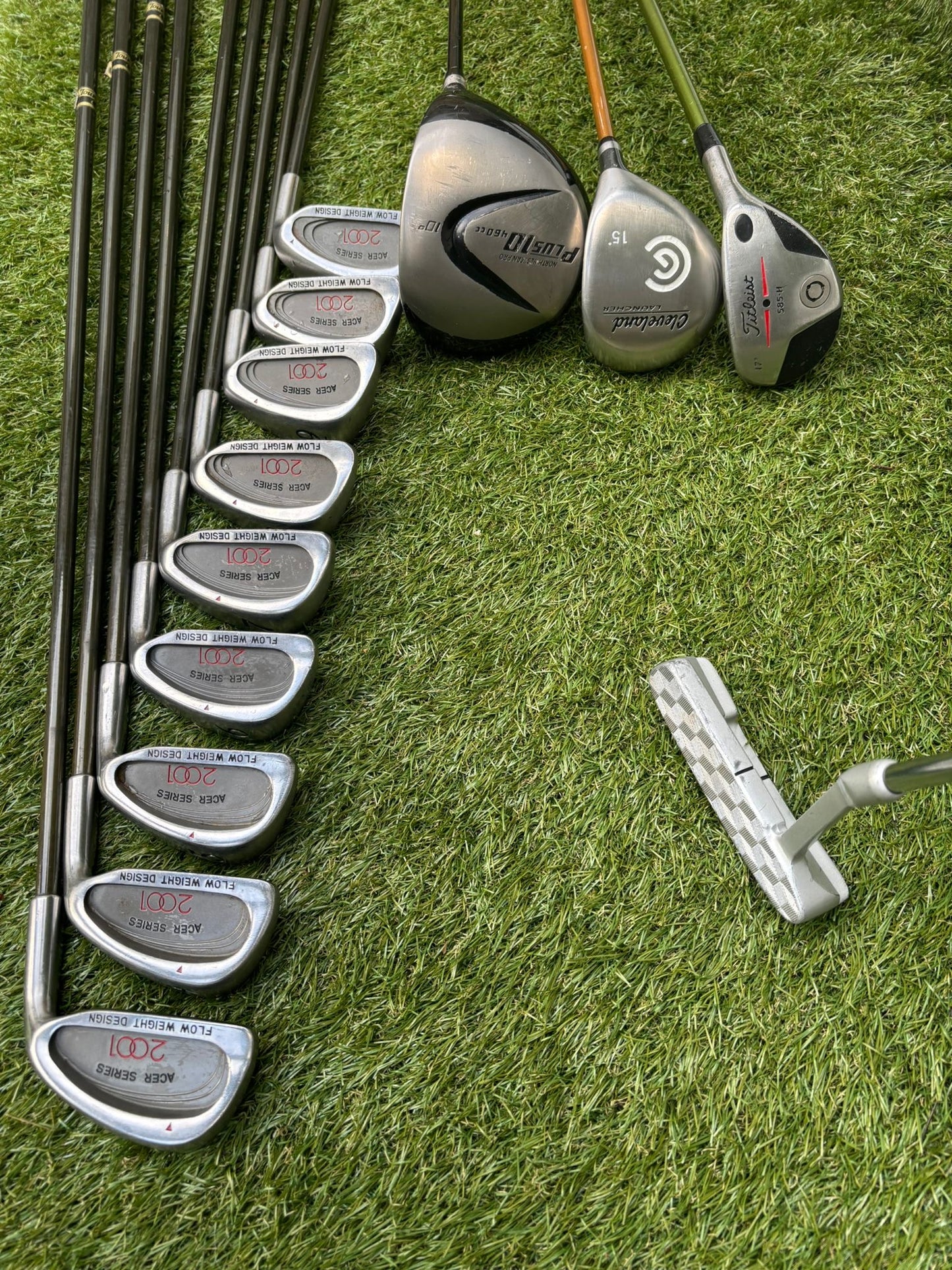 Complete Golf Set with Titleist Stand Bag – 13 Clubs