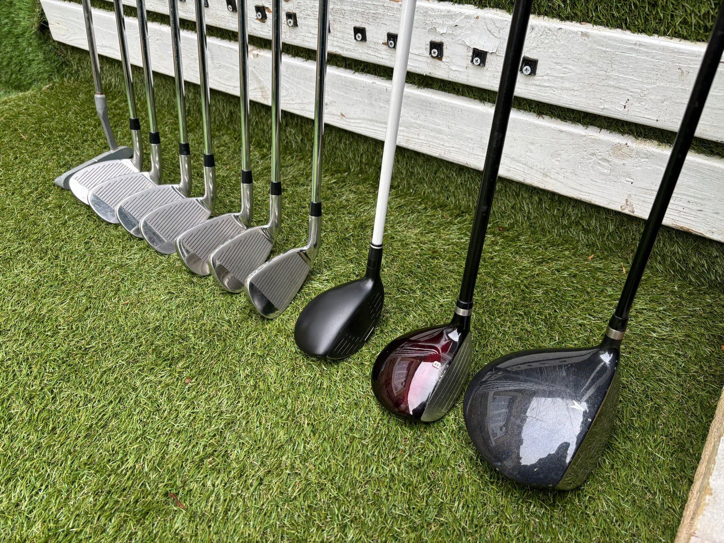 Hippo Hybrid 5–SW Iron Set + Wilson Deep Red II & Stand Bag – 11 Clubs