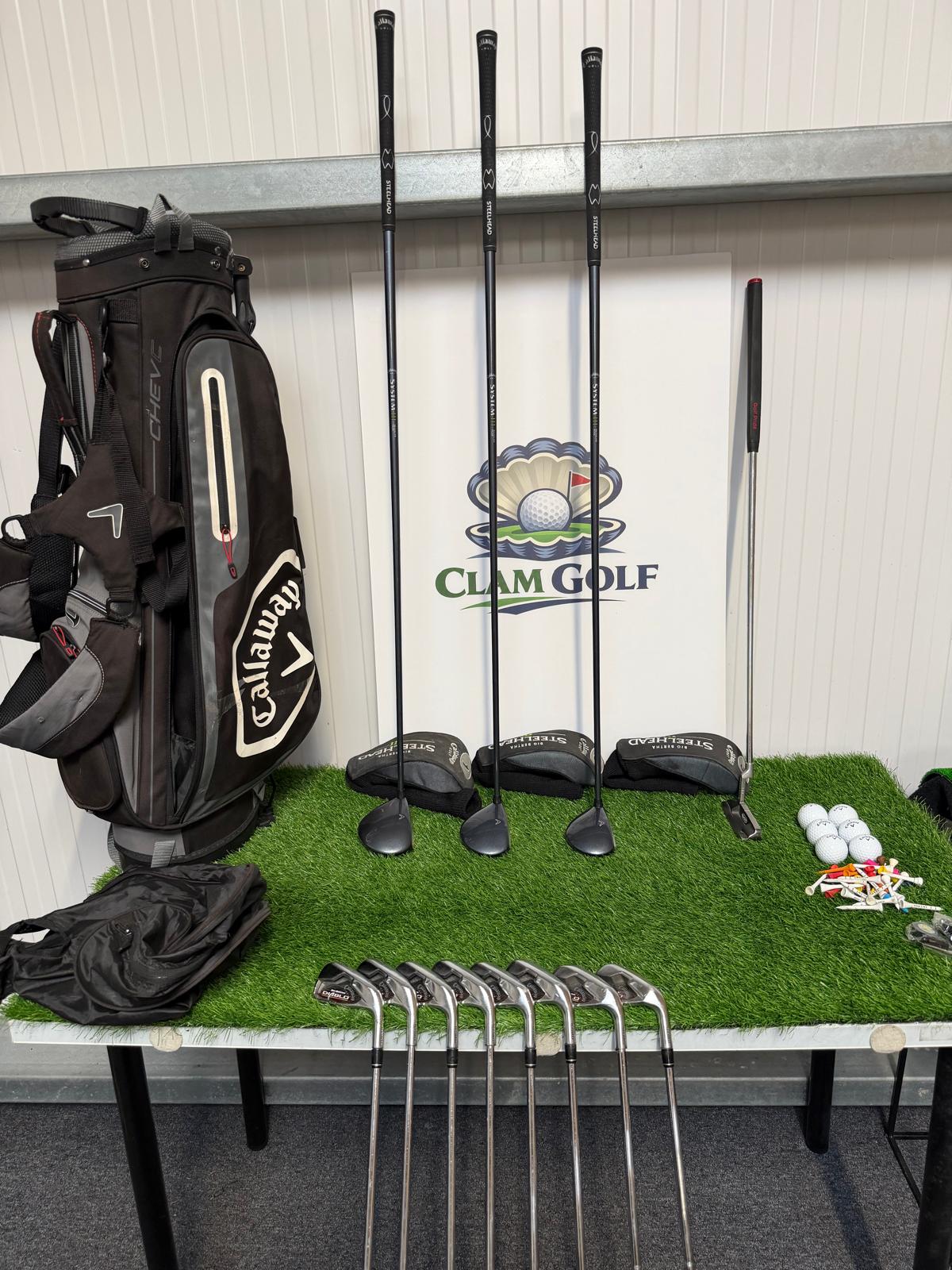 Callaway Big Bertha Diablo Complete Golf Set - Stunning!