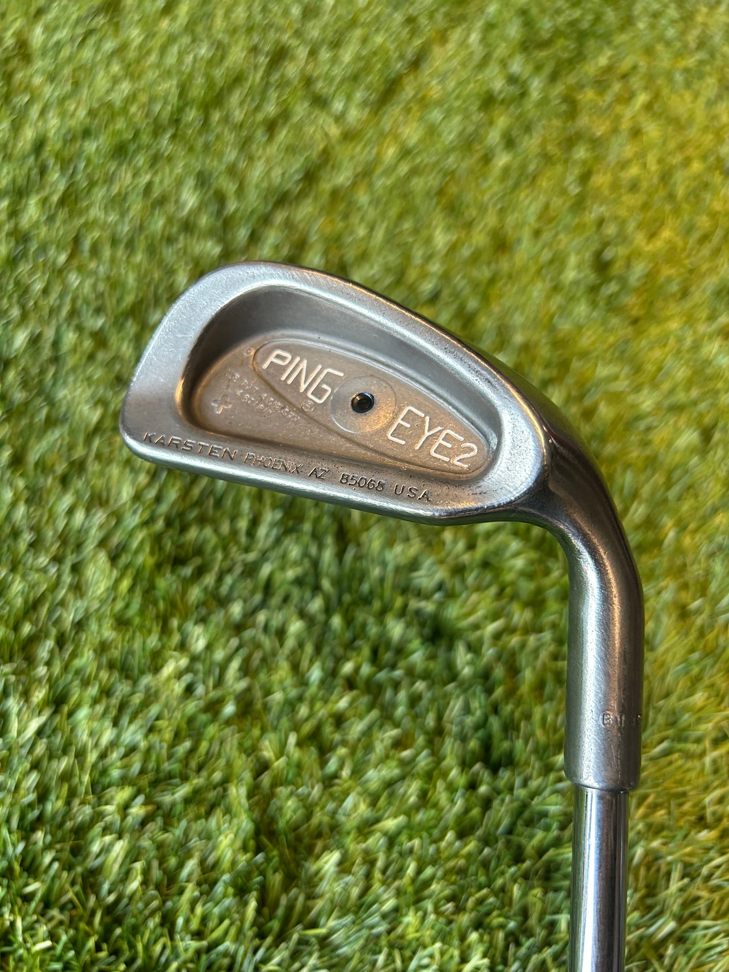 Ping Eye 2 4 iron Black Dot Steel Stiff Shaft - RH