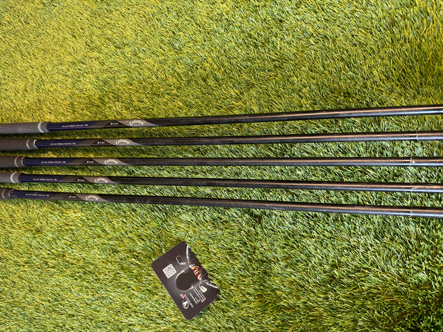 Callaway X22 6-PW Reg Flex Graphite Shafts