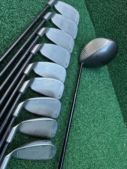 Callaway Big Bertha 3–SW Graphite Irons & Big Bertha Titanium Driver