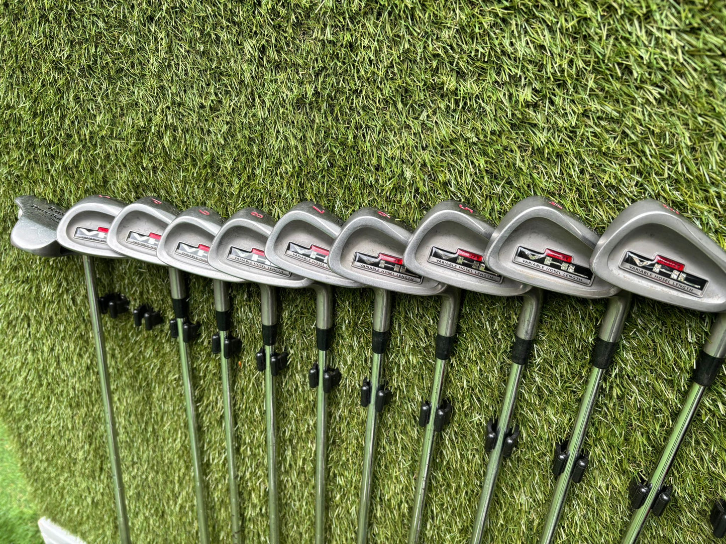 Maxfli VHL Irons 3-SW + Howson Woods + Cart Bag Golf Set