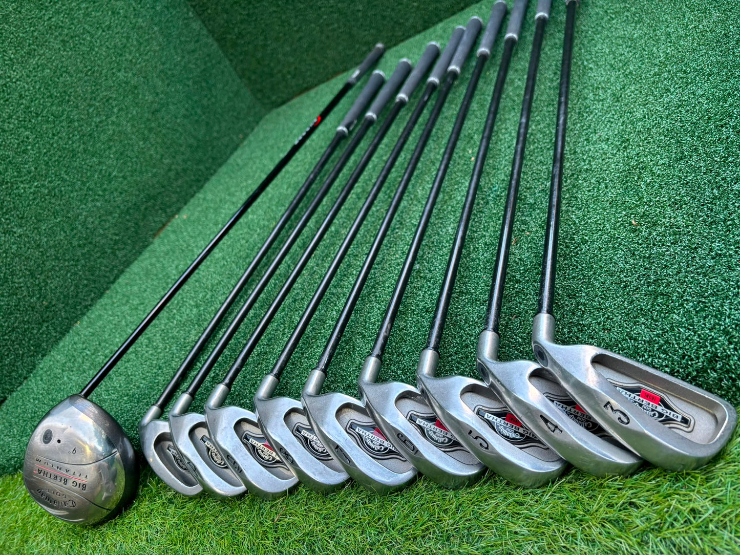 Callaway Big Bertha 3–SW Graphite Irons & Big Bertha Titanium Driver