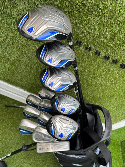 Cobra FLY-XL Complete Golf Set, Matching Woods, Hybrids, Irons & Cobra Ultralight Pro Stand Bag