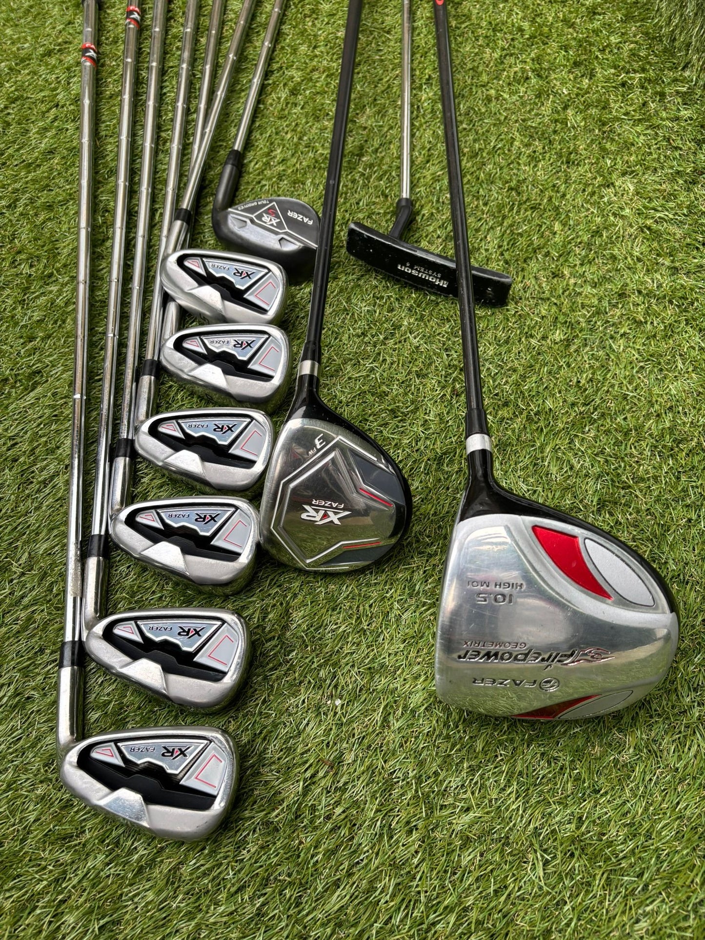 Fazer XR Golf Set – 5, 6, 8, 9, PW + 60° Wedge + Woods + Putter + Bag £164.00 Delivered