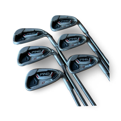 Ping G20 5-PW Irons SR Flex Graphite Flex Red Dot 🔴