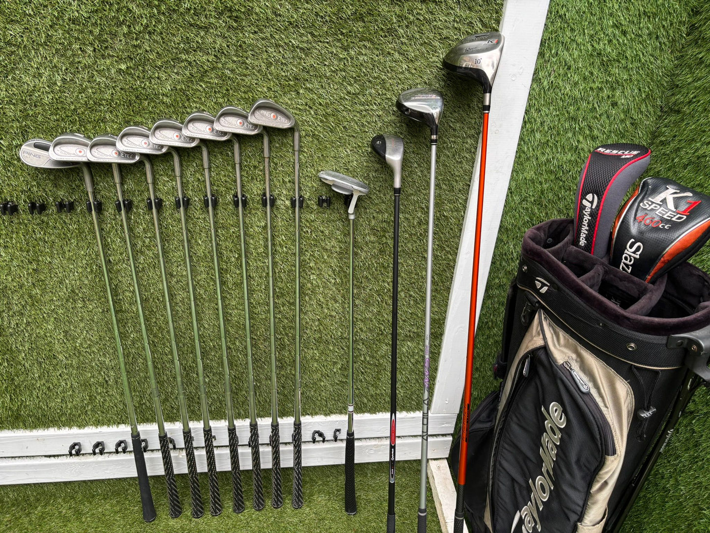 Ping Eye 2 Red Dot Full Set + TaylorMade Bag – Classic Meets Modern £224.00 Delivered