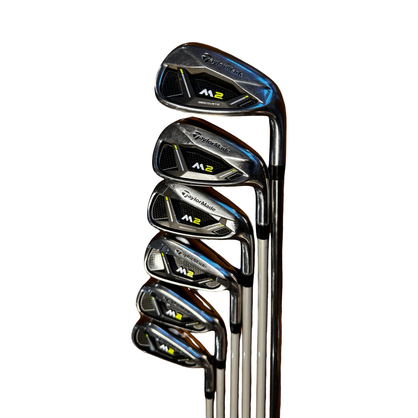Taylormade M2 Iron Set 5-PW - Graphite Shafts Light Weight Easy To Hit Free P&P