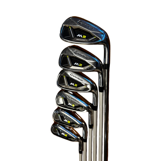 Taylormade M2 Iron Set 5-PW - Graphite Shafts Light Weight Easy To Hit Free P&P